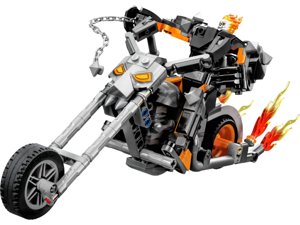 Робот Призрачного гонщика и его мотоцикл 76245U
