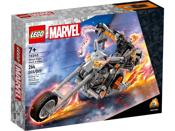 Конструктор LEGO Ghost Rider Mech & Bike 76245(У)05,04