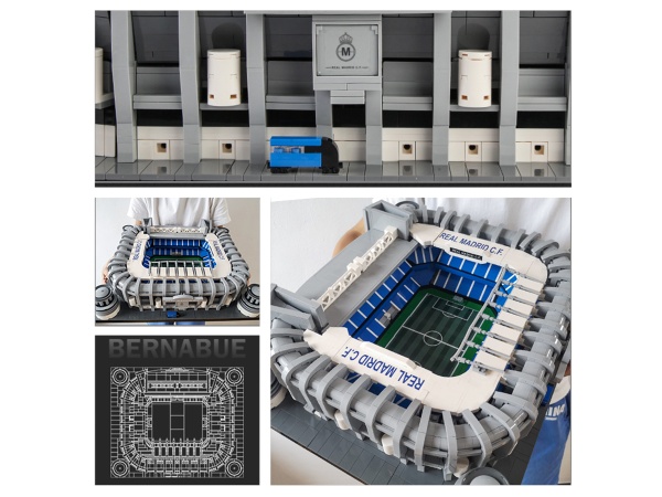 Конструктор Mould King Стадион "Сантьяго Бернабеу" 22026