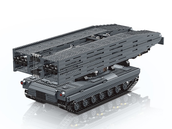 Конструктор Mould King Передвижной военный мост с ДУ 20002