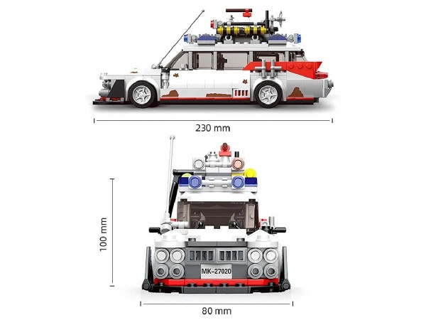 Конструктор Mould King Cadillac ECTO-1 10021