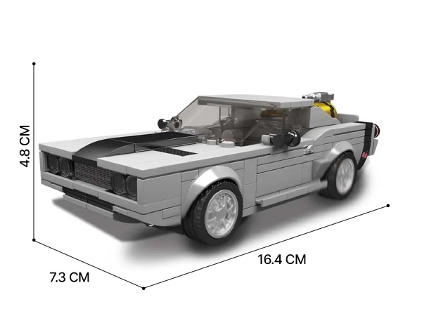 Конструктор Mould King Dodge Charger Muscle Car 27035