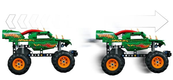 Конструктор LEGO Monster Jam™ Dragon™ 42149(У)